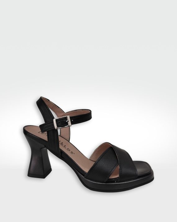 SANDALIA MUJER CRUCE NEGRO