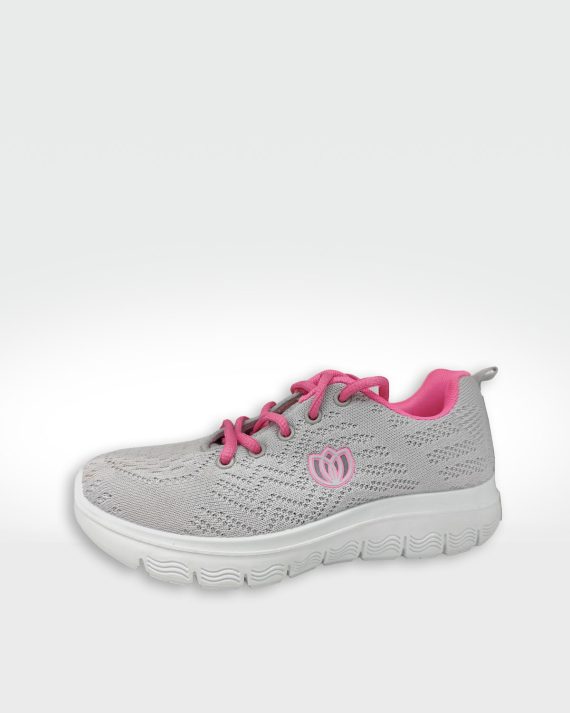 DEPORTIVO MUJER RUNNER LADY  CORDONES CENIZA