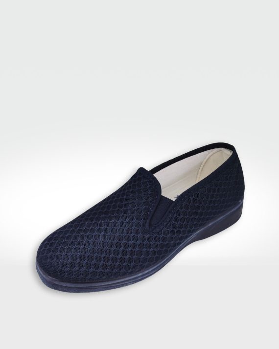 CAMPING MUJER CUÑA LABRADO MARINO