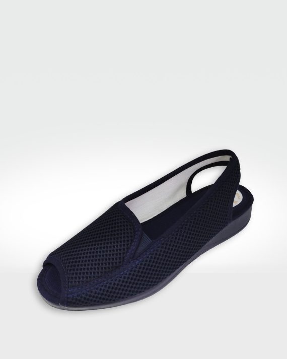 SANDALIA MUJER REJILLA MARINO