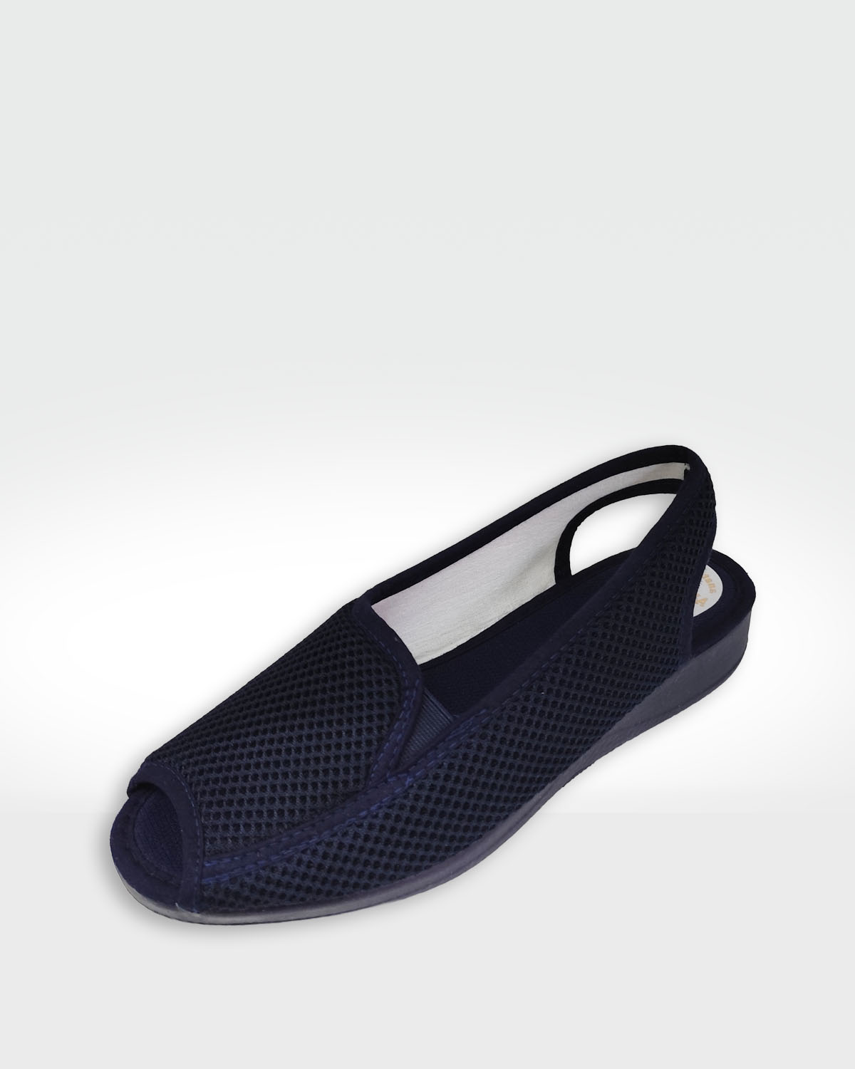 SANDALIA MUJER REJILLA MARINO