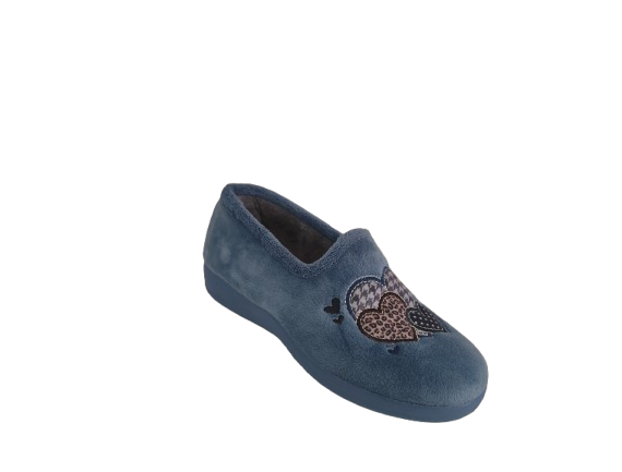 ZAPATILLA CASA MUJER CERRADA DUCADOS CORAZON