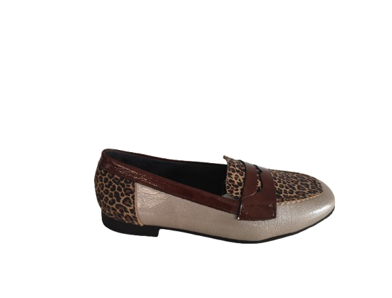 MOCASIN PUNTA FINA MUJER NEGRO