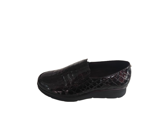 MOCASÌN MUJER CHAROL BURDEOS