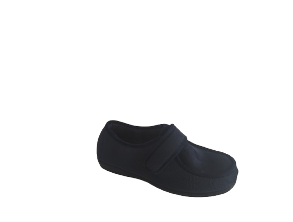 ZAPATILLA CASA HOMBRE VELCRO MARINO