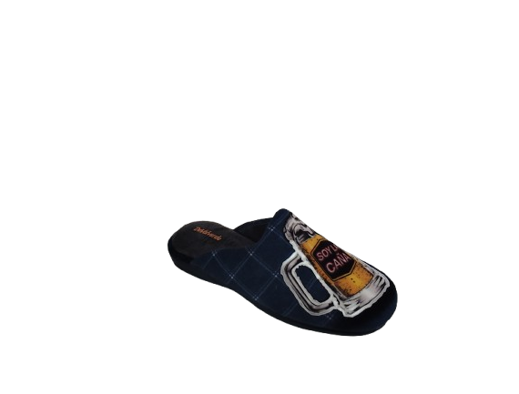 ZAPATILLA CASA HOMBRE CERVEZA MARINO