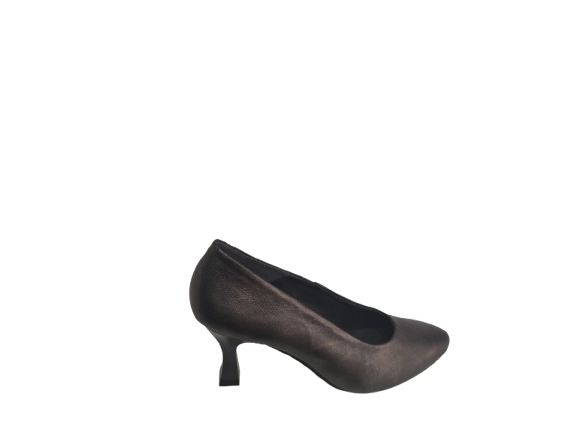 ZAPATO SALÓN MUJER LAMINADO BRONCE