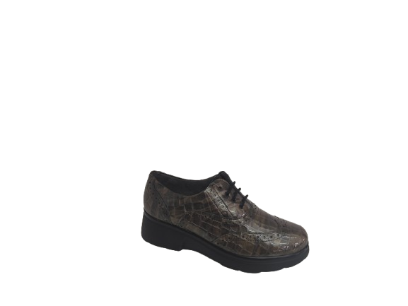 ZAPATO MUJER BLUCHER COCO HUMO - Imagen 3