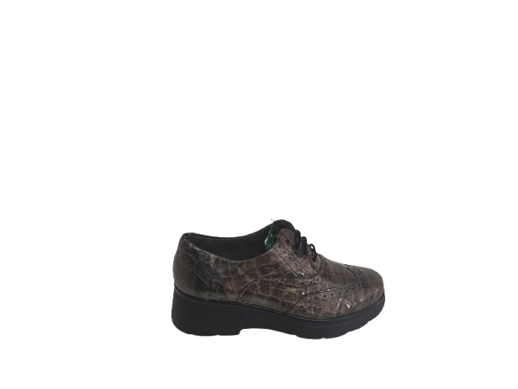ZAPATO MUJER BLUCHER COCO HUMO