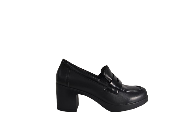 MOCASIN MUJER NEGRO