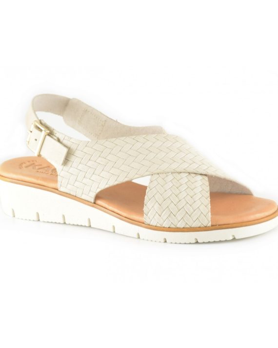 SANDALIA MUJER CRUCE NATA
