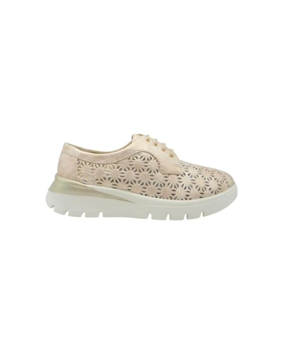 ZAPATO BLUCHER PICADO ORO 11091