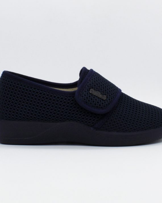 ZAPATILLA SRA PINPEL MARINO VELCRO