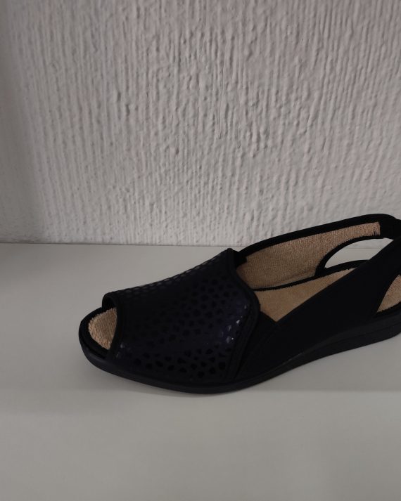 SANDALIA ELASTICO LATERAL MARINO