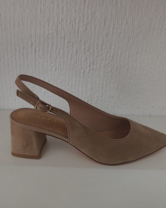 ZAPATO SALON FIESTA BEIG