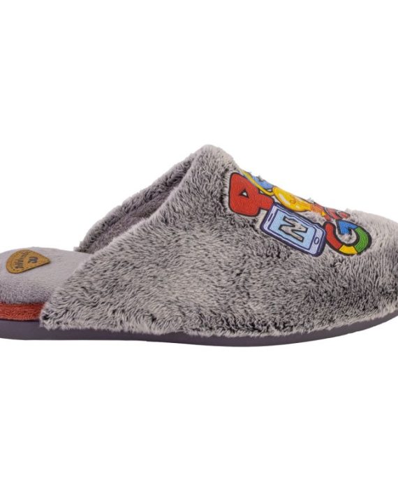 CHINELA CABALLERO GRIS INTERNET 5505